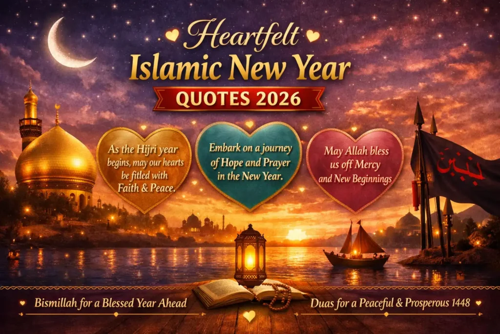 ❤️ Heartfelt Islamic New Year Quotes