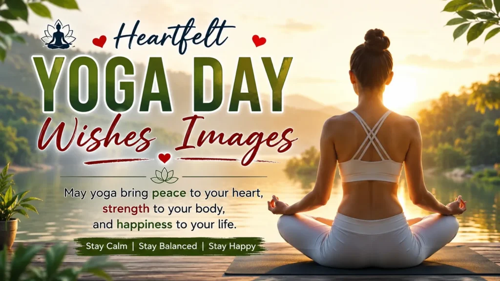 ❤️ Heartfelt Yoga Day Wishes Images