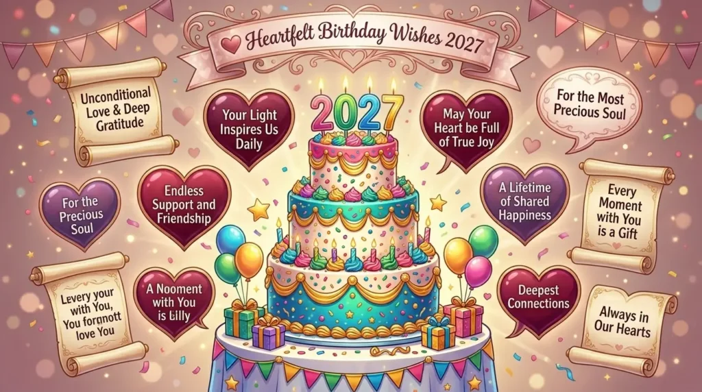 ❤️ Heartfelt Birthday Wishes 2027