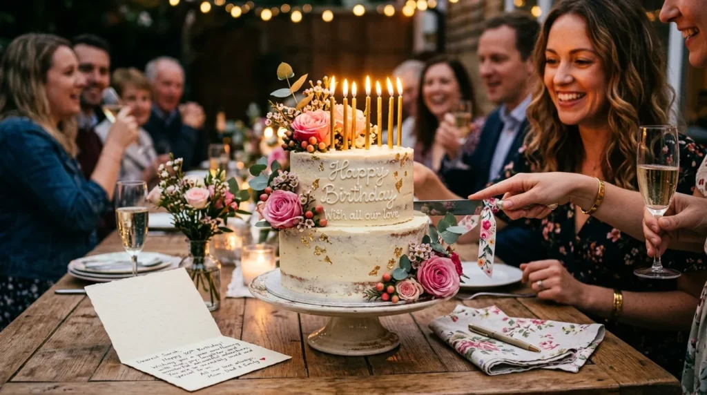 ❤️ Heartfelt Birthday Wishes with Cake