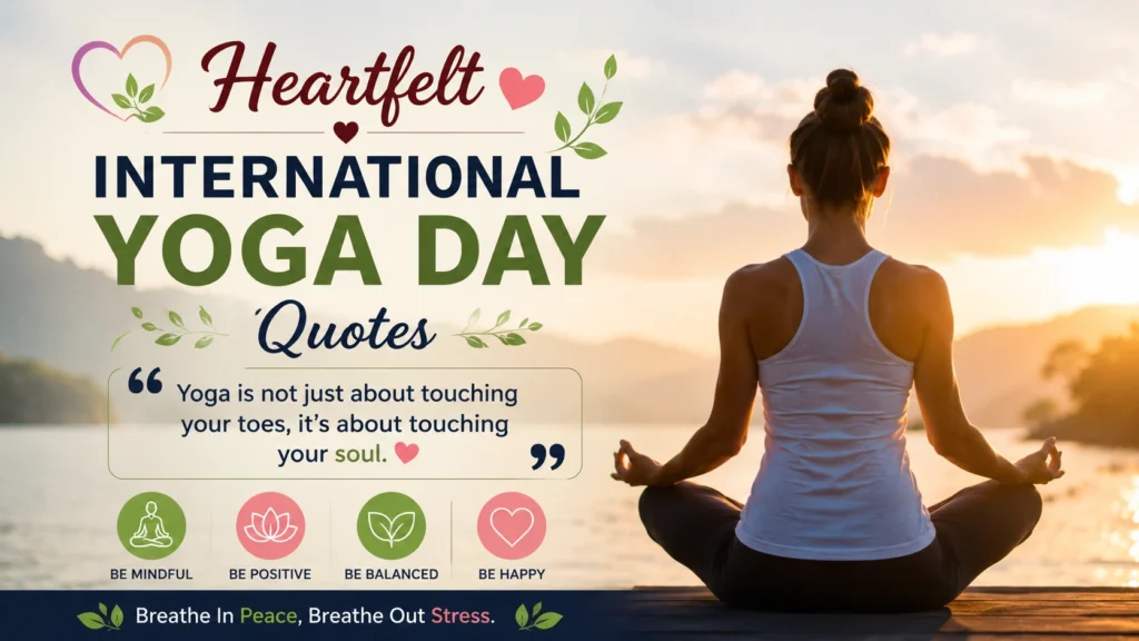 ❤️ Heartfelt International Yoga Day Quotes
