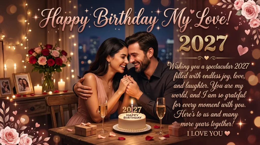 💖 Romantic Birthday Wishes 2027