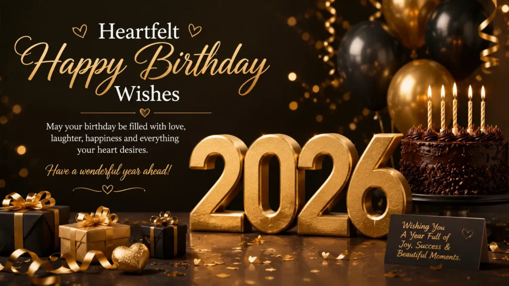 ❤️ Heartfelt Happy Birthday Wishes