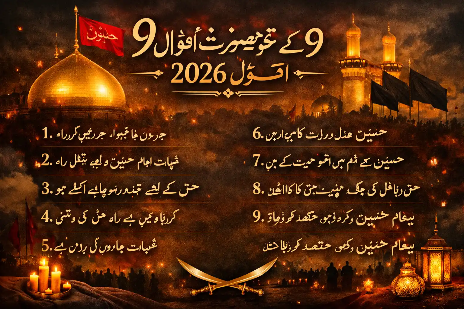 9 muhrram quotes
