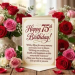 75+ Birthday Wishes with Rose🌹 