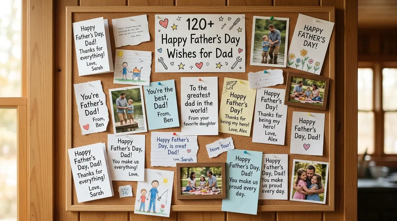 120+ Happy Father's Day Wishes for Dad
