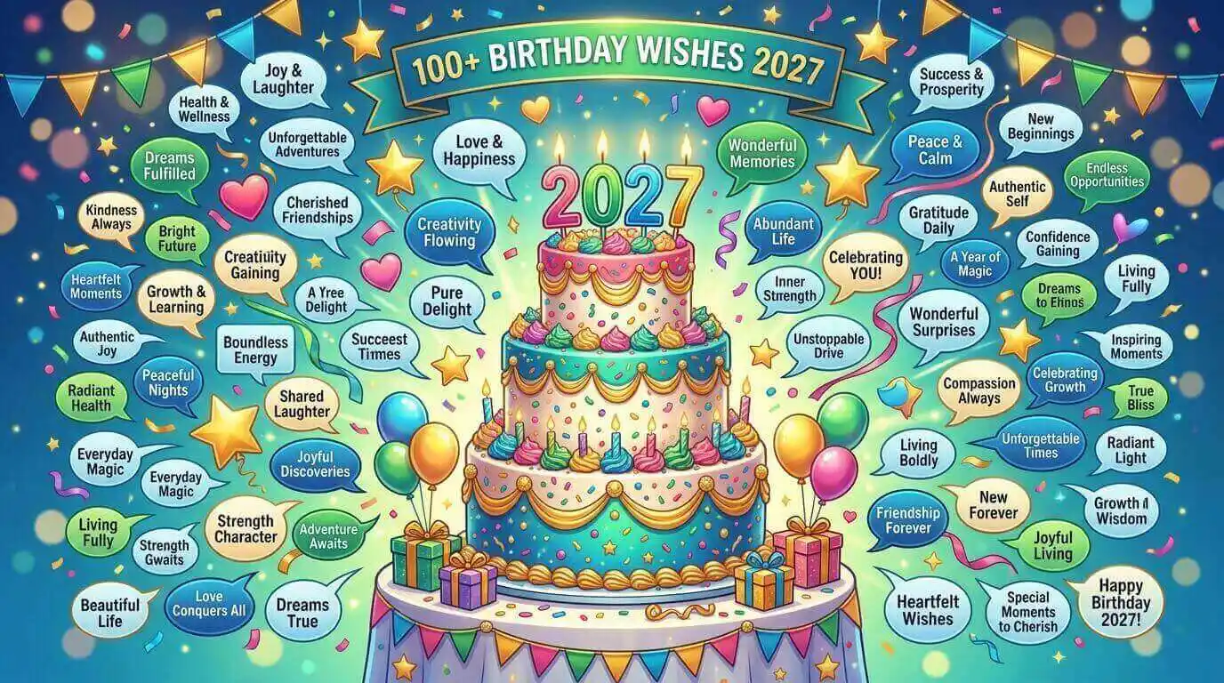 100+ Birthday 🎂Wishes 2027 for Special Moments