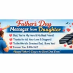 Fathers Day Messages From Daughter