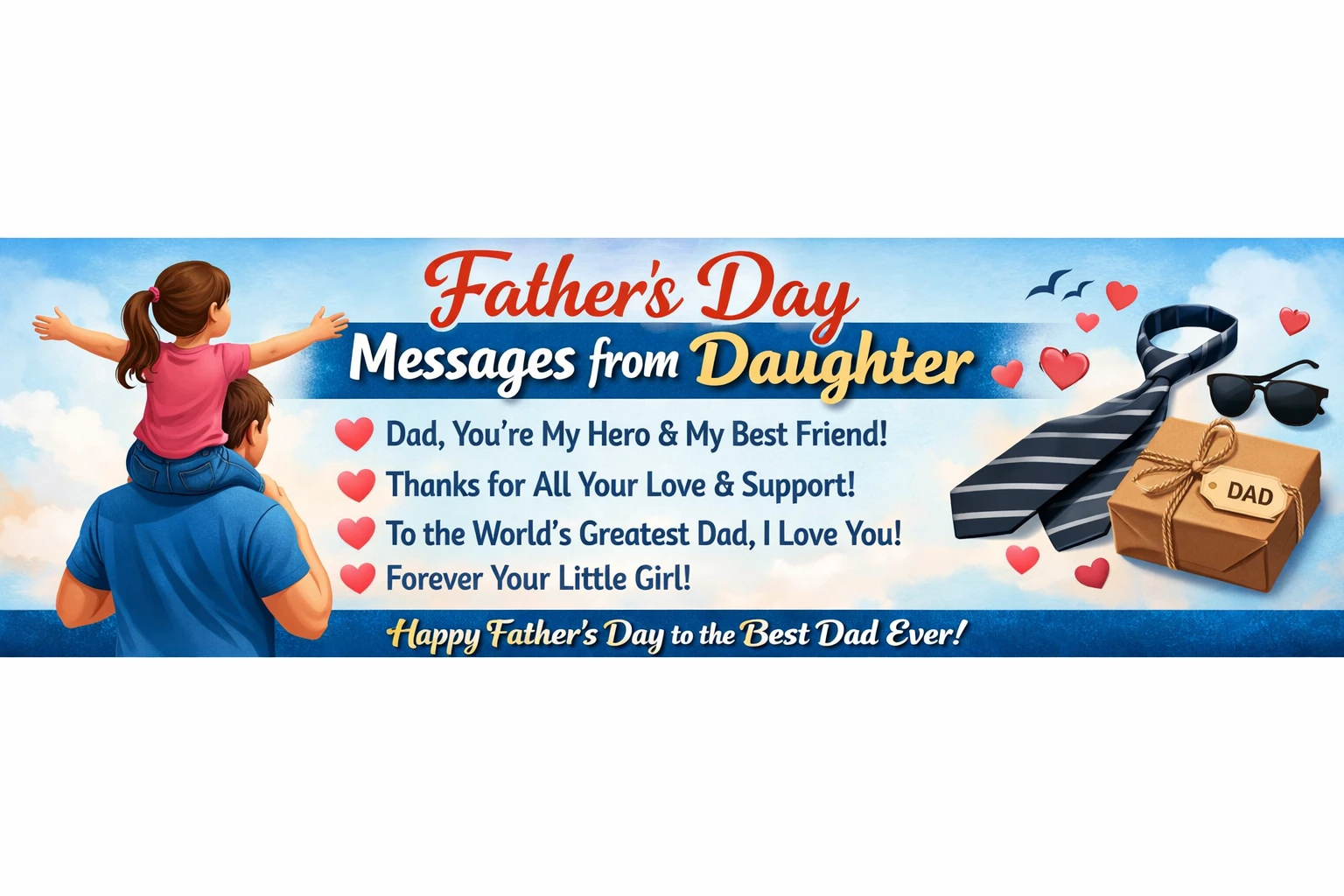 Fathers Day Messages From Daughter