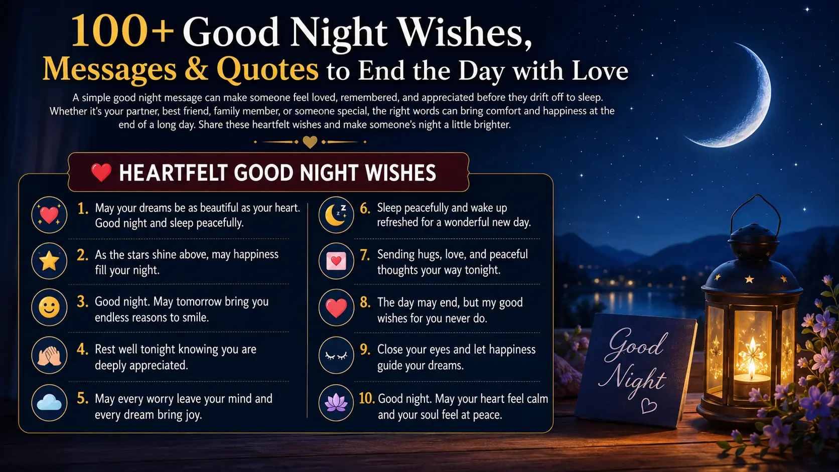 good night wishes