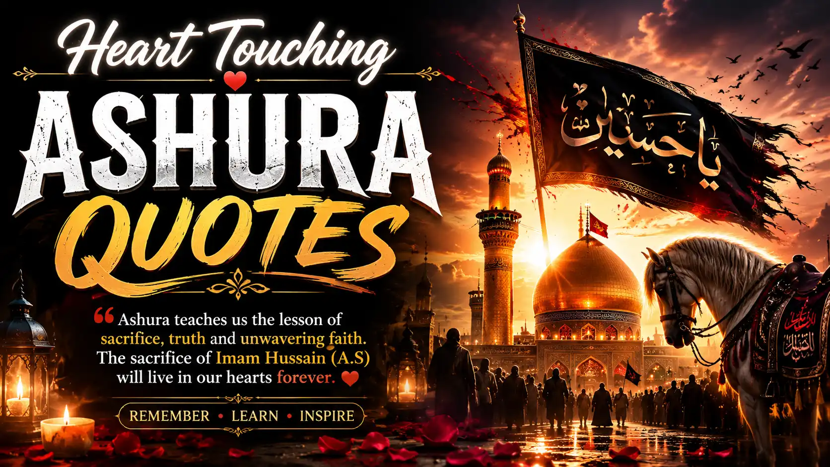 🖤 Heart Touching Ashura Quotes 2026