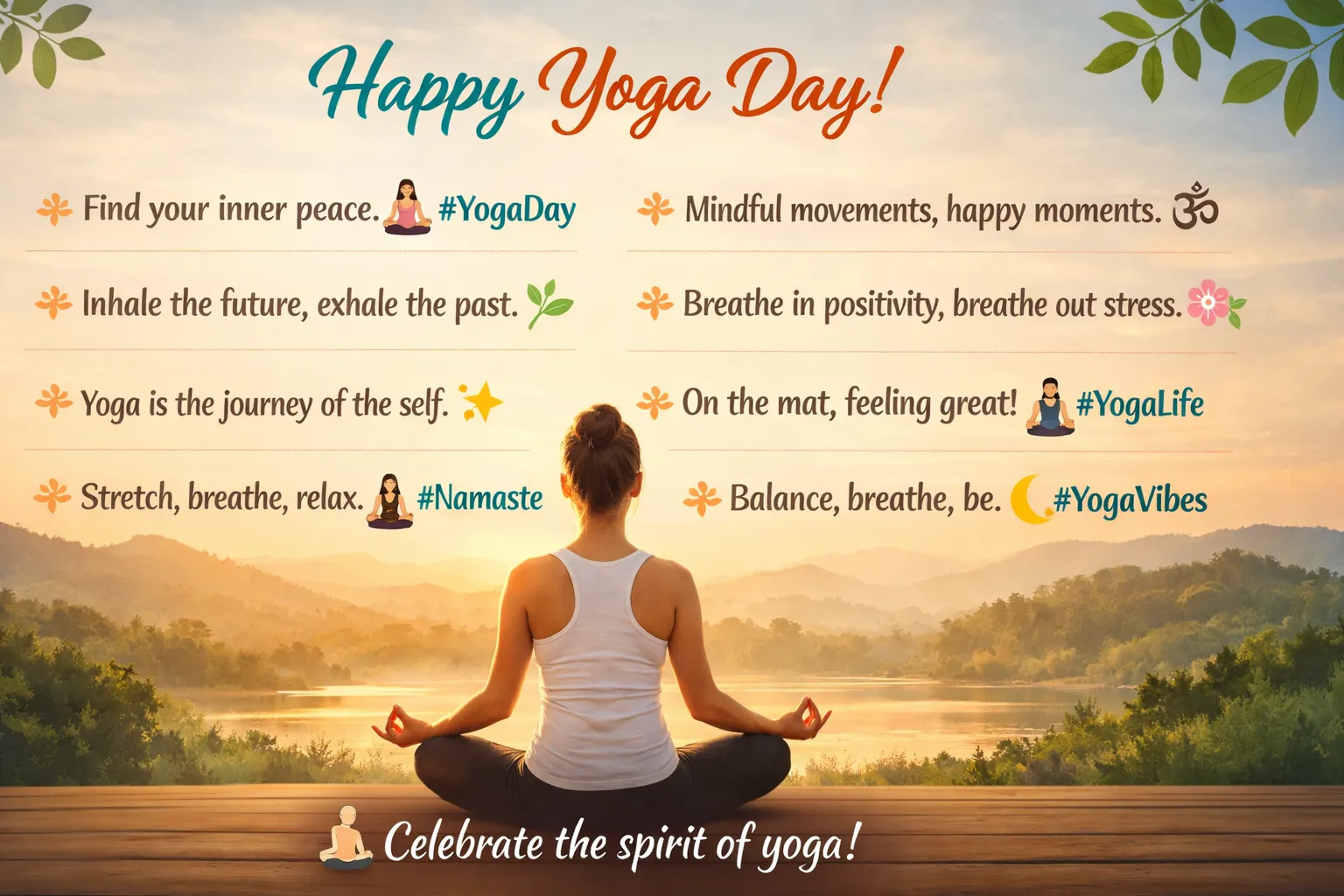 Yoga Day Captions for Instagram