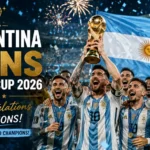 Argentina wins World Cup 2026 wishes