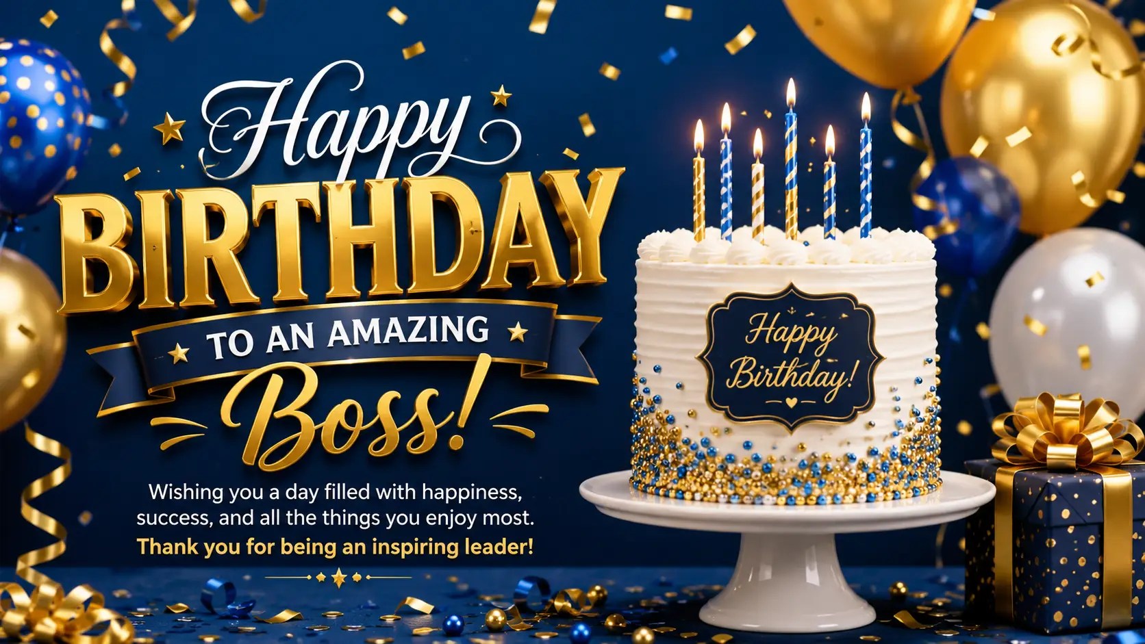 Birthday Wishes for Boss 2026