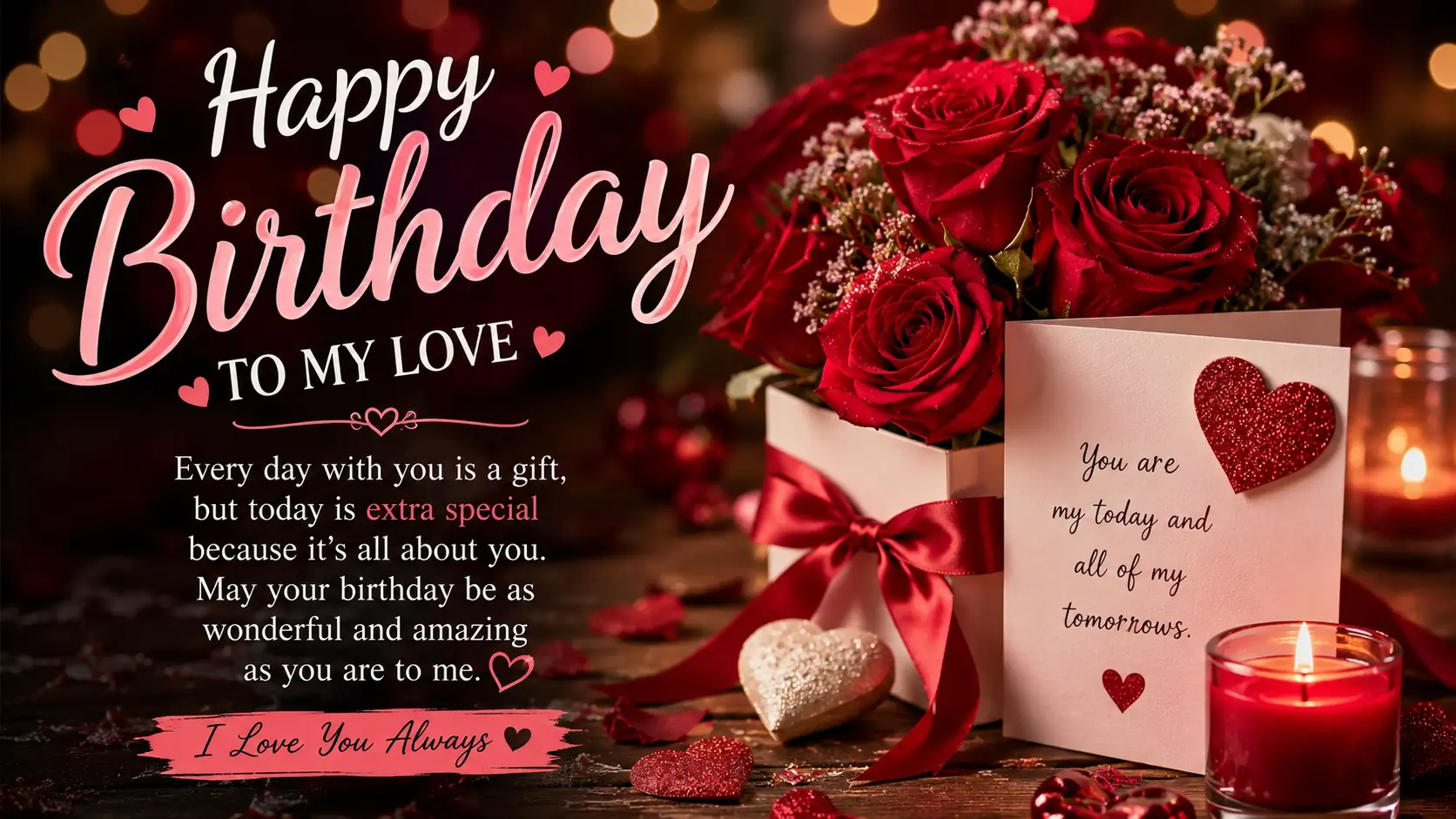 Happy Birthday Wishes for Lover