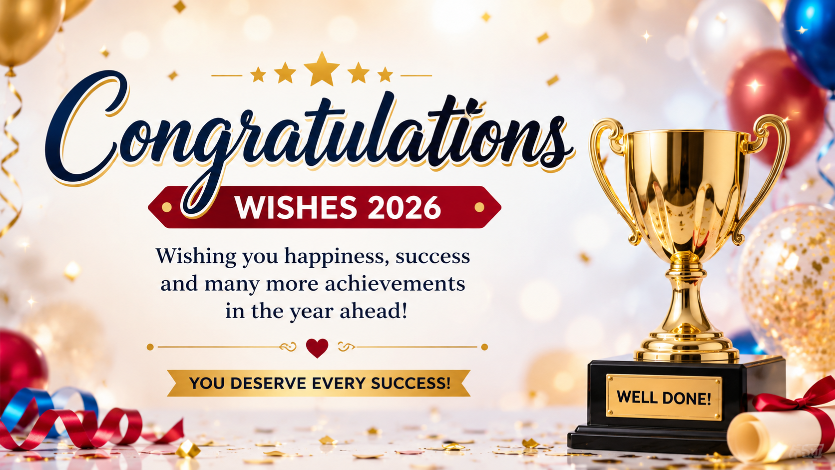 Congratulations wishes 2026