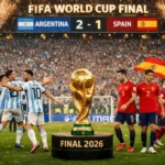 Fifa World Cup 2026 Final Argentina vs Spain