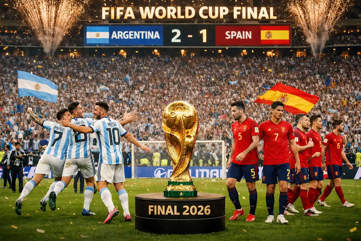 Fifa World Cup 2026 Final Argentina vs Spain