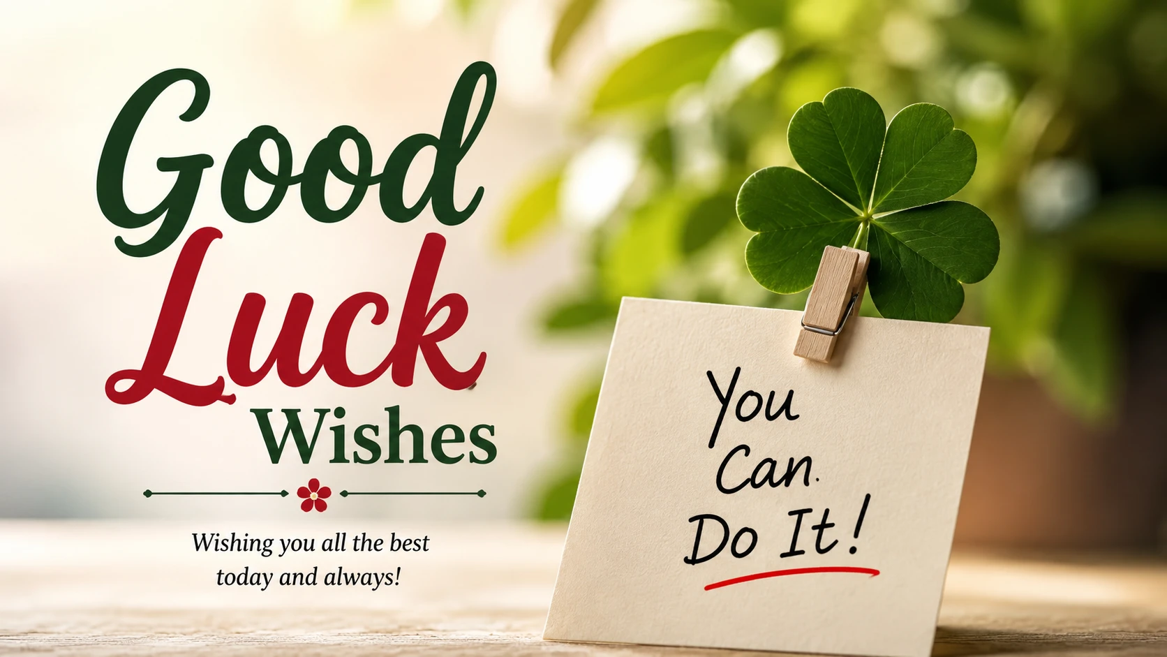 Good Luck Wishes