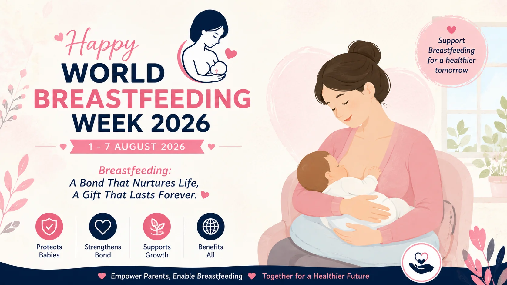 World Breastfeeding Week 2026 Wishes