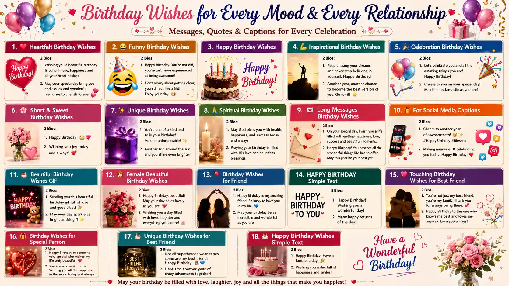 beautiful birthday wishes
