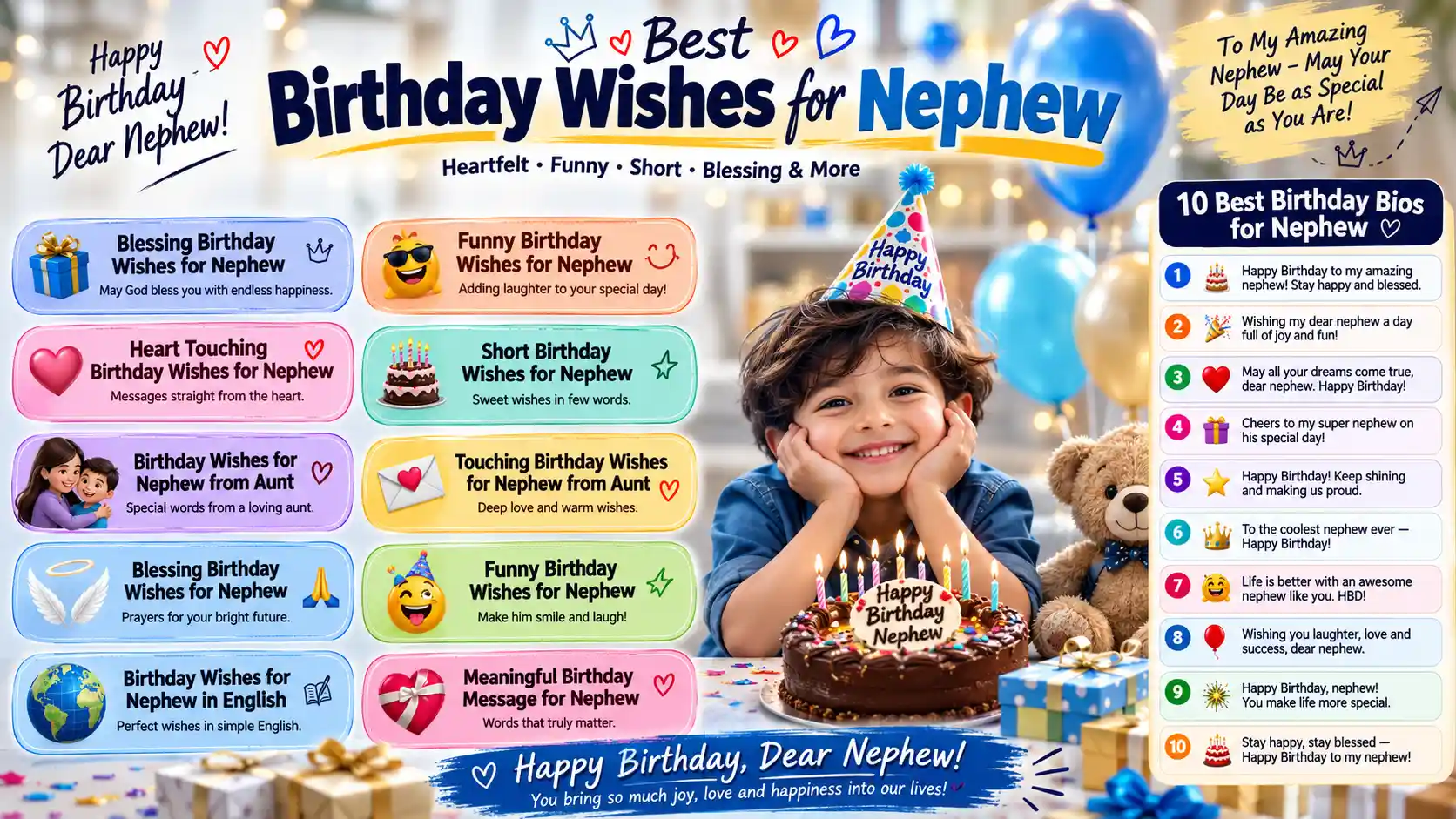 birthday wishes for nephew