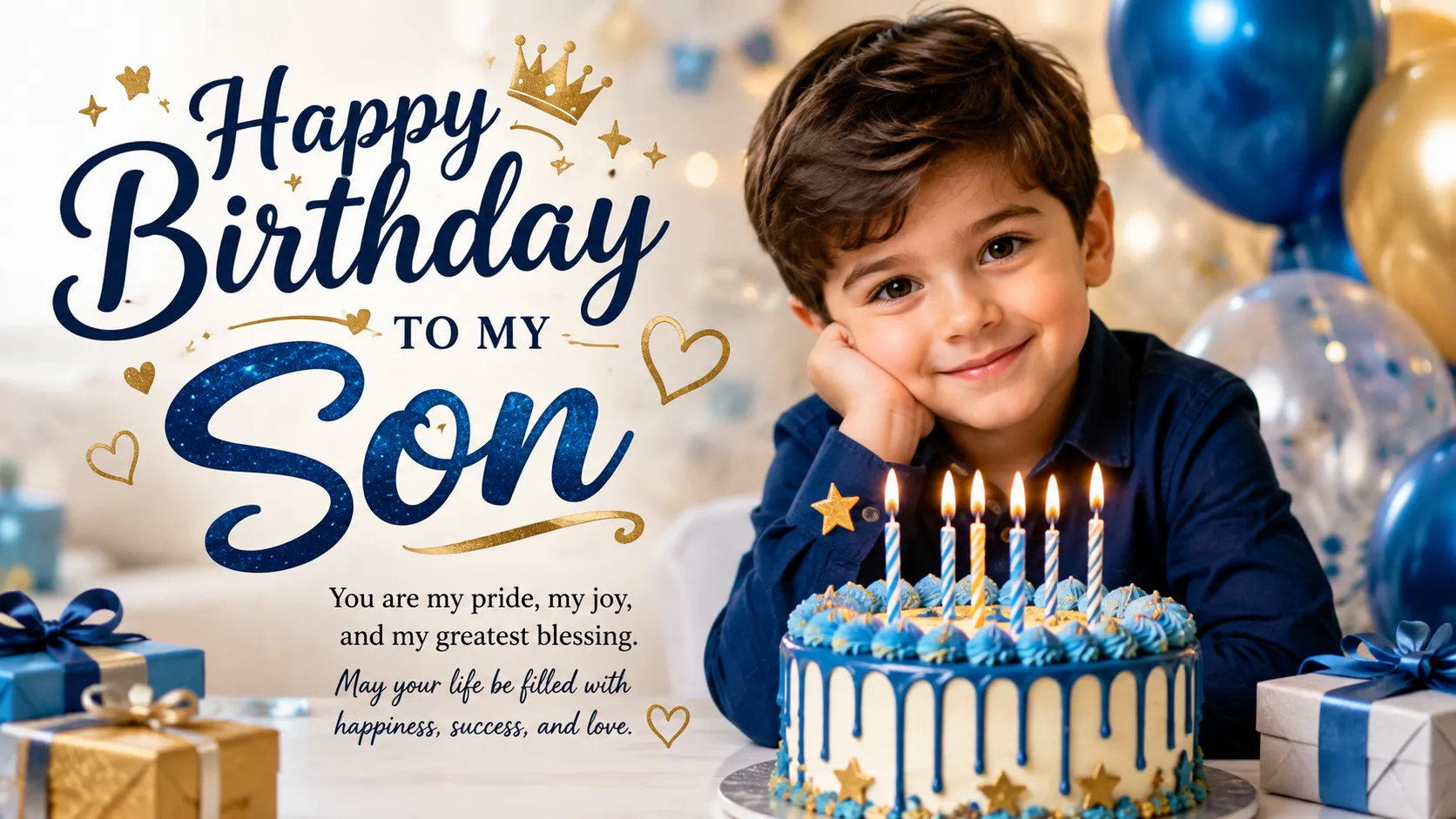 birthday wishes to my son