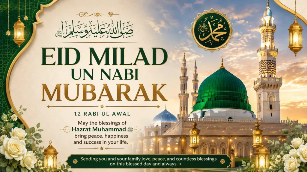 Eid Milad un Nabi wishes 2026