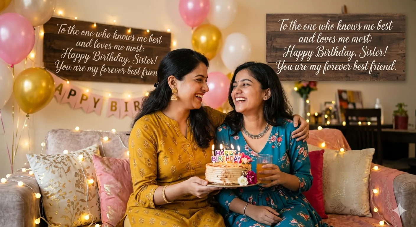 heart touching birthday wishes for sister