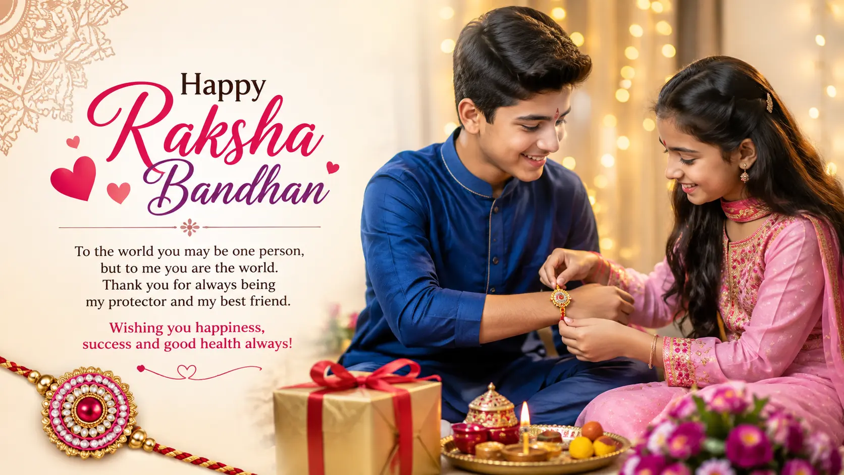 raksha bandhan wishes for brother