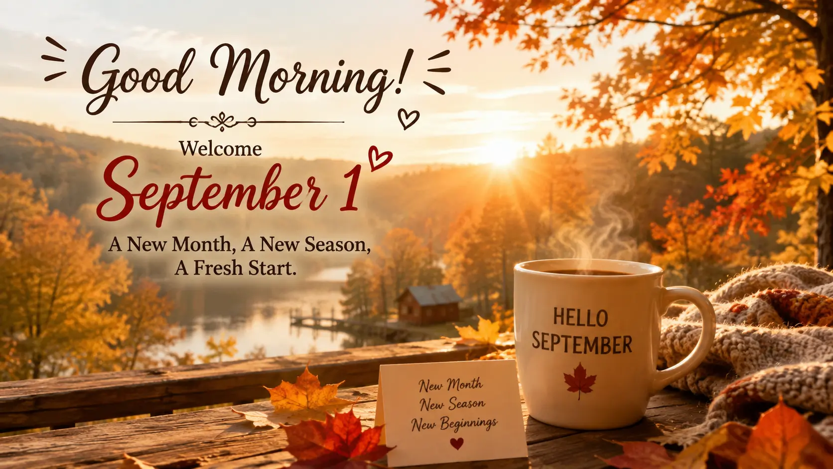 September 1 Good Morning Wishes