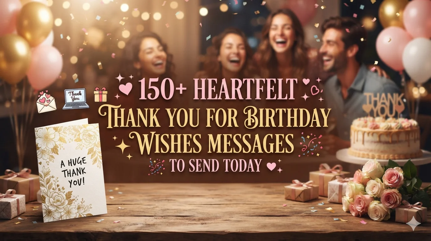 thank you for birthday wishes