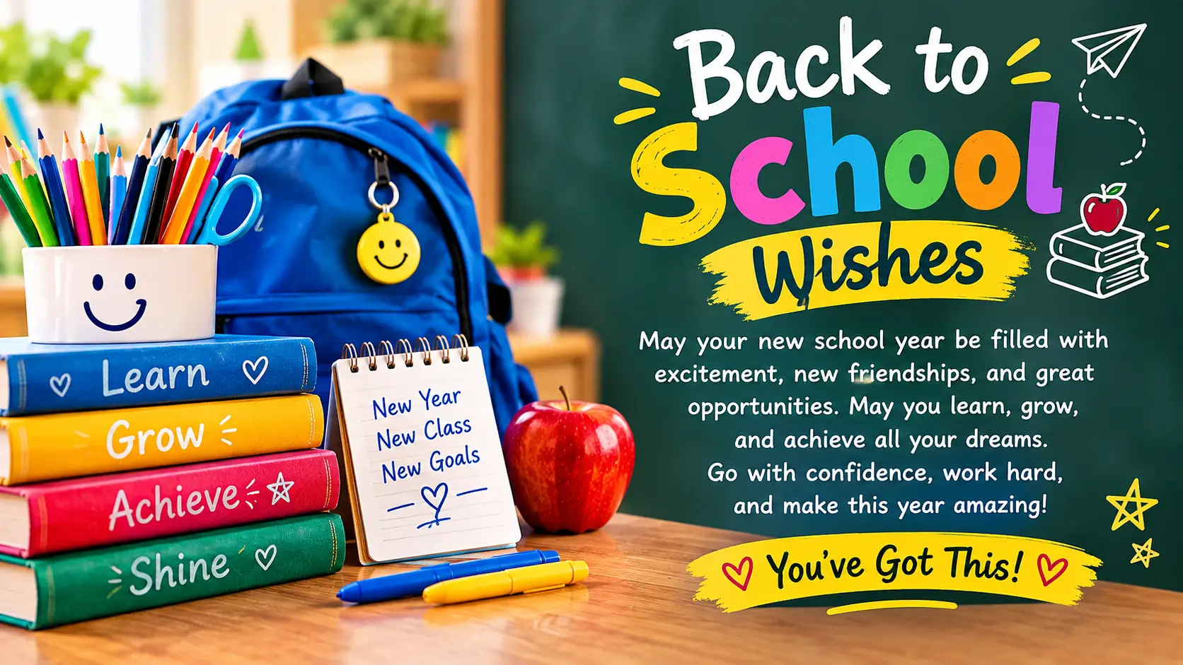 back to school wishes