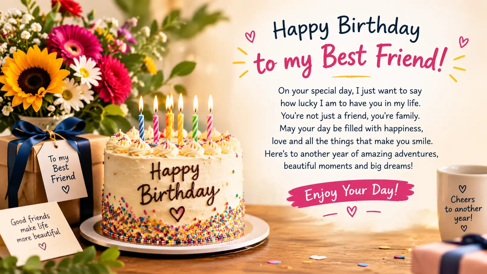 birthday wishes for best friend