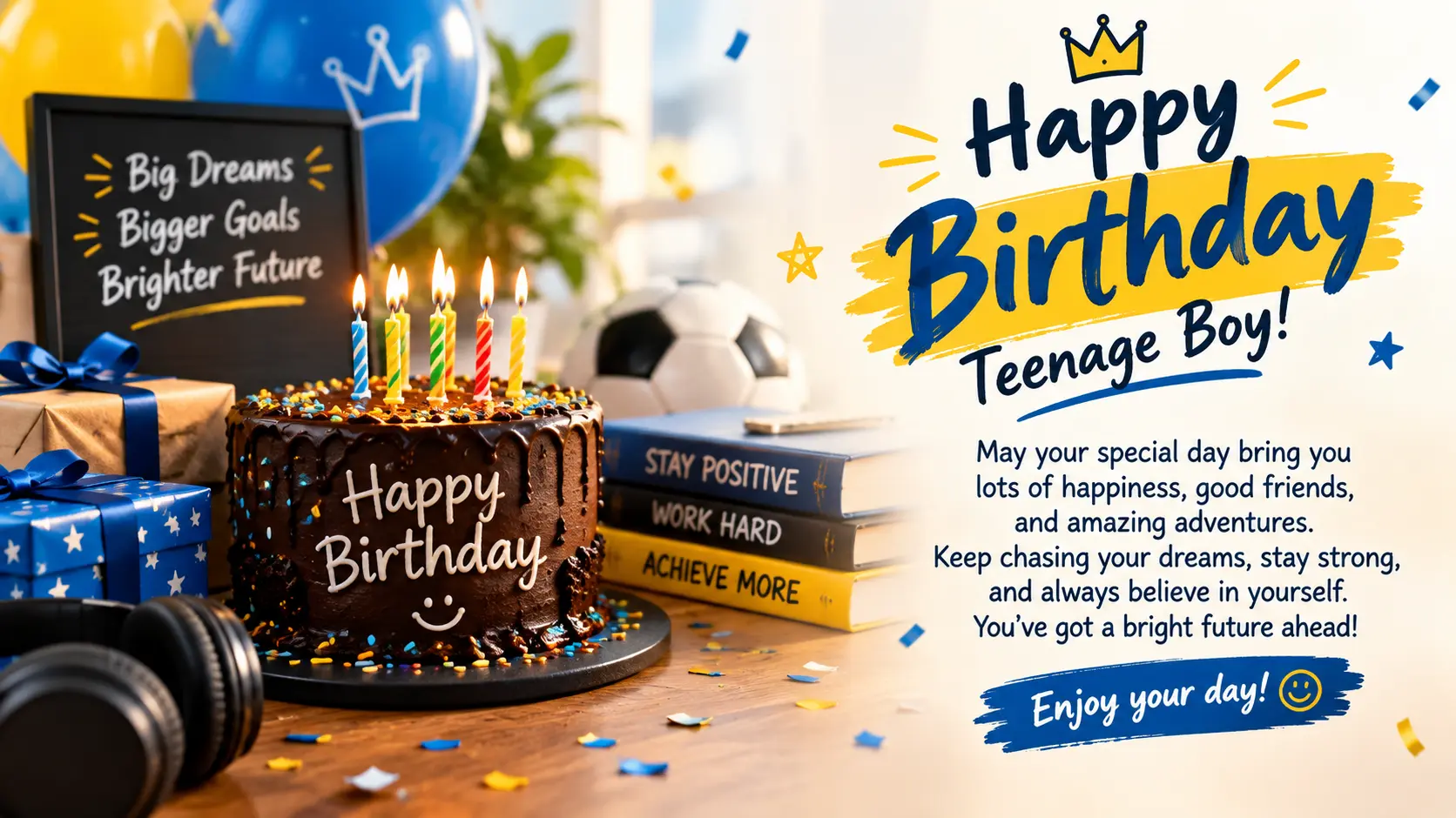 birthday wishes for teenager boy