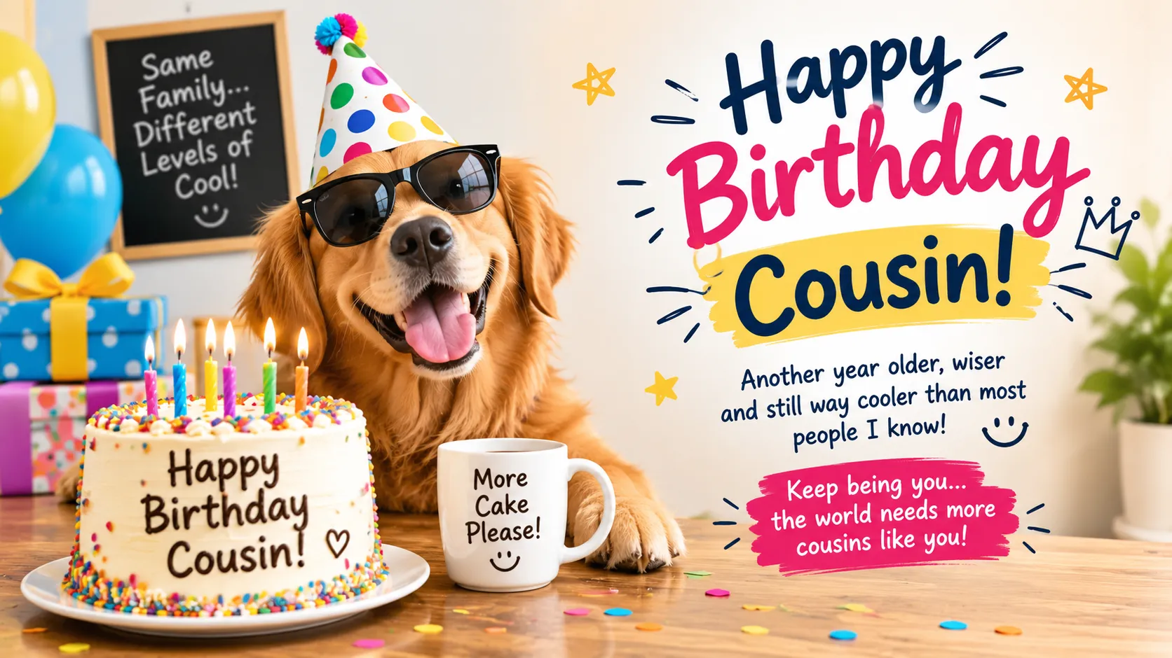 cousin birthday wishes funny