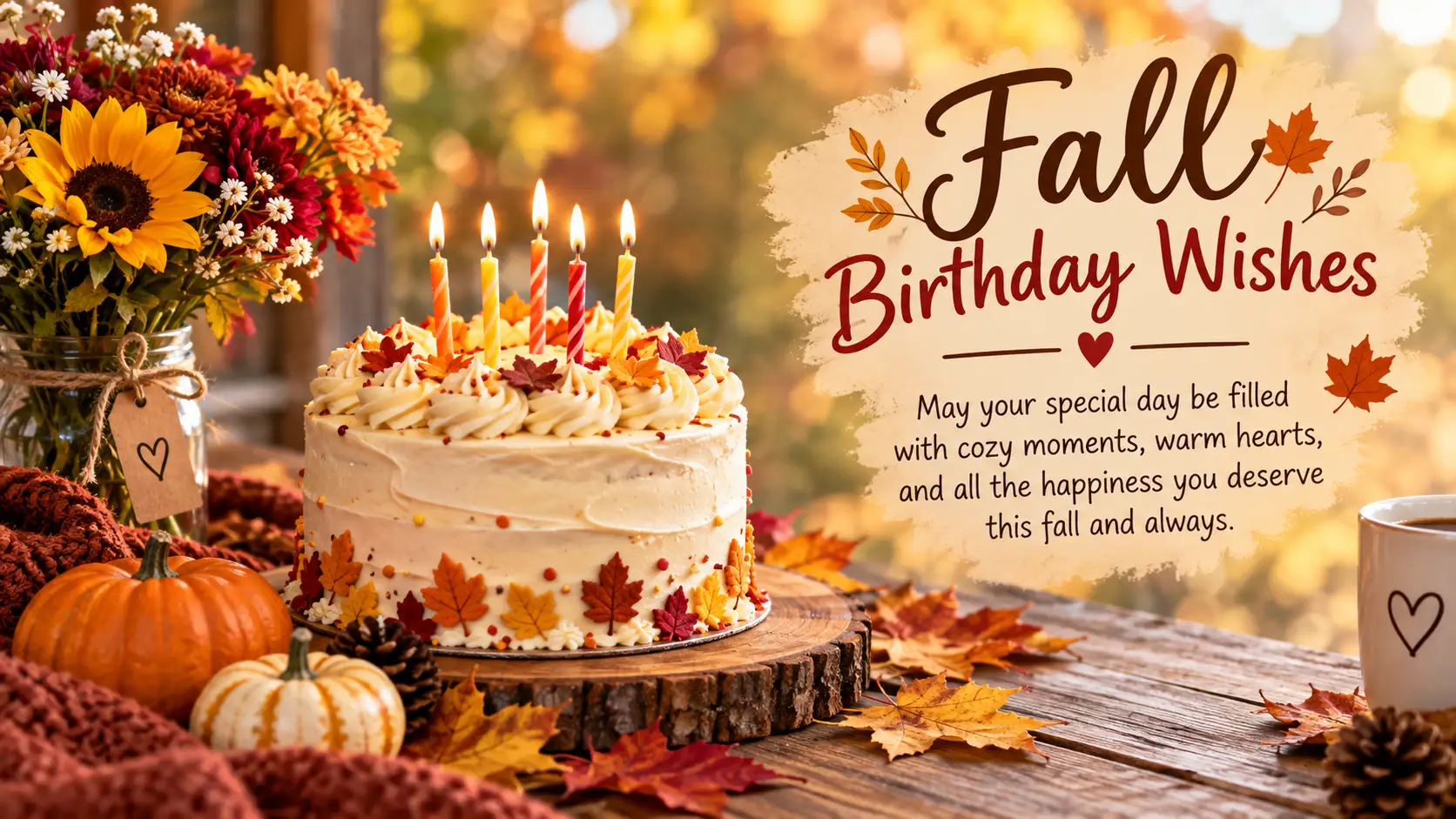 fall birthday wishes