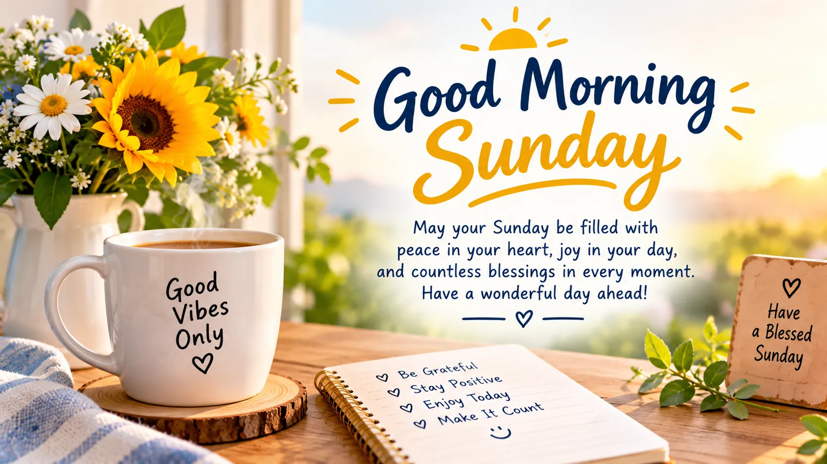 good morning sunday wishes